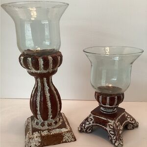 Southern Living Bell Candle Holders. Set of 2